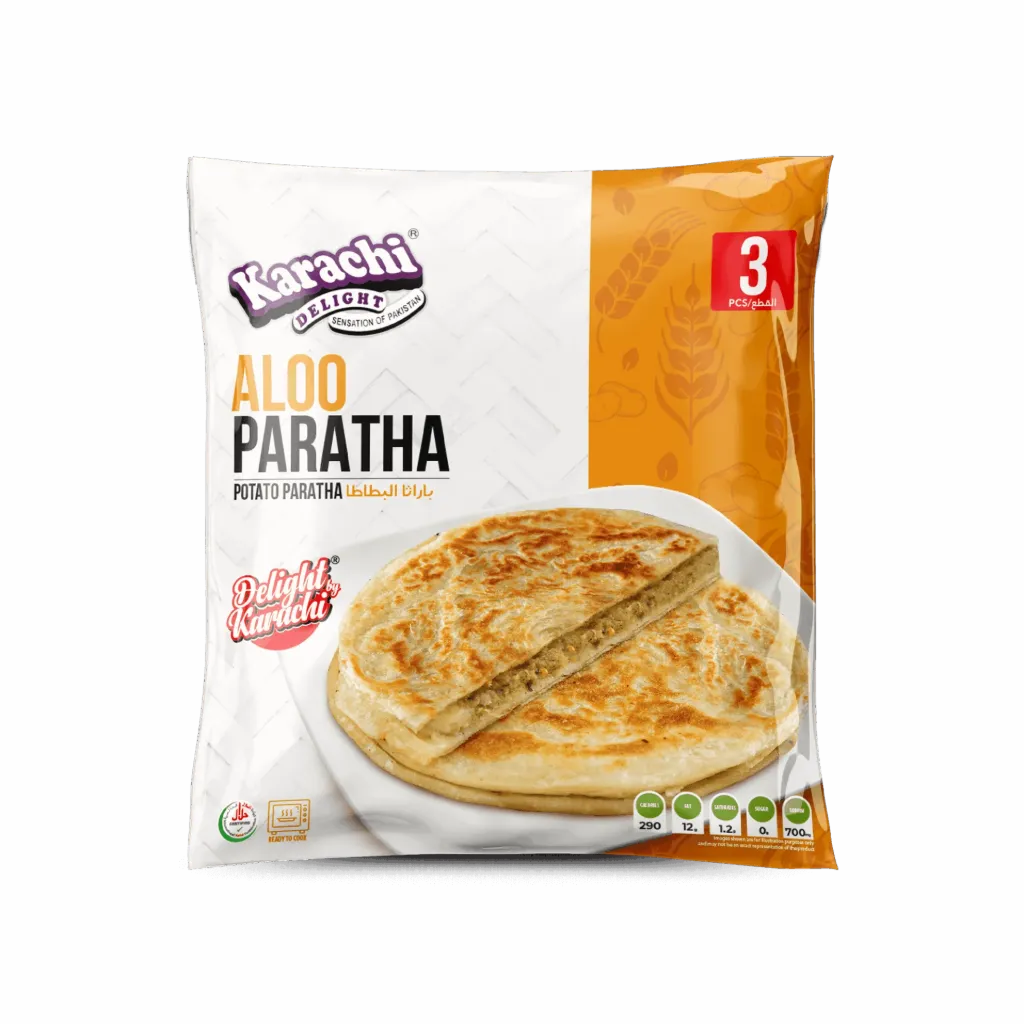 [10786] Karachi Delight 3 Pcs Potato Paratha 360g