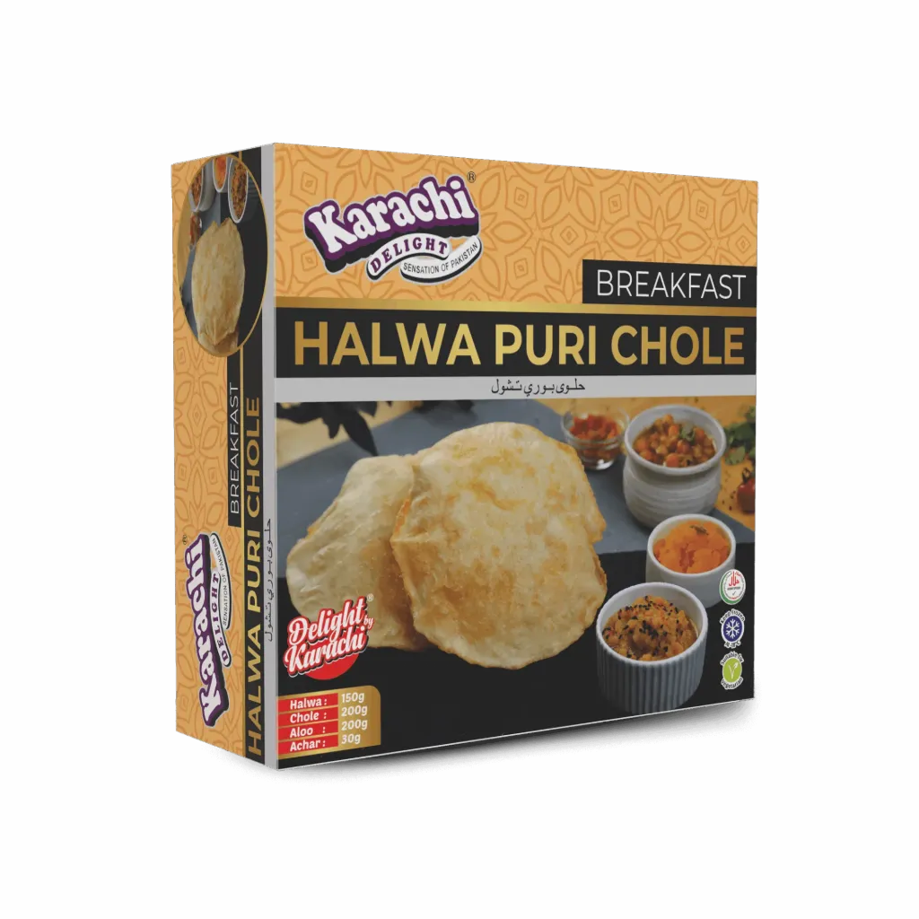 Karachi Delight Halwa Puri Cholay 980g