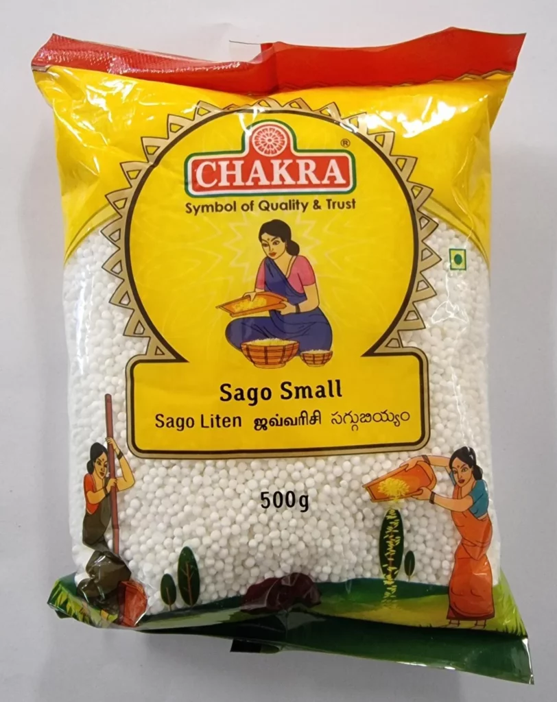 Chakra Sago Seeds Small 200g