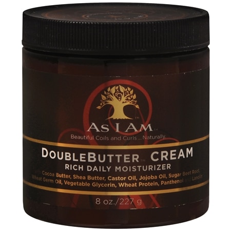 As I Am DoubleButter Cream Rich Daily Moisturizer, for Coils and Curls 227g