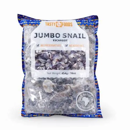 Tasty Foods African Jumbo Snails 454g