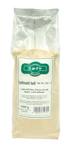 [11169] Shewhat  Food Teffmehl 1KG (White) ET
