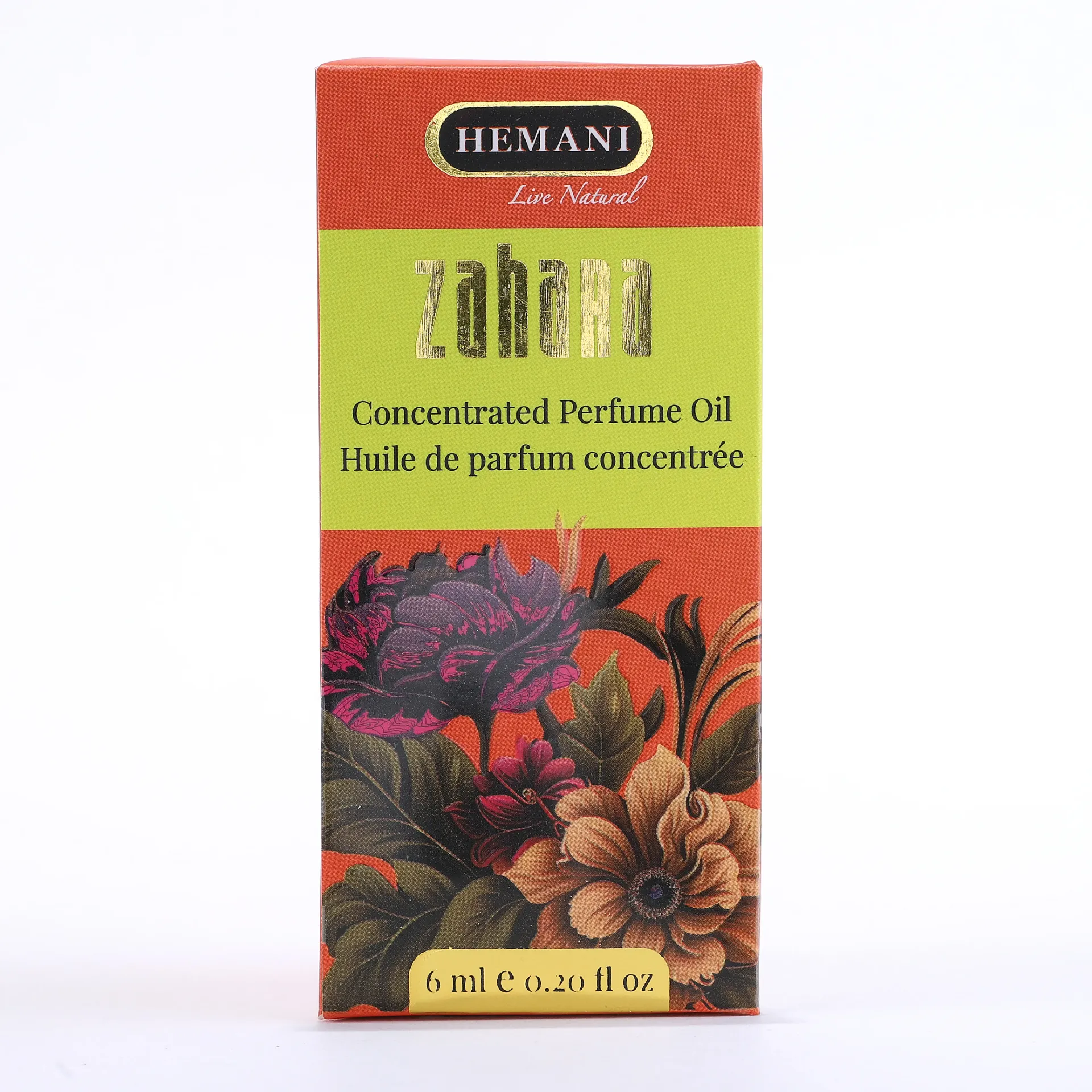[11110] Hemani Attar Rose Zahara 6ml