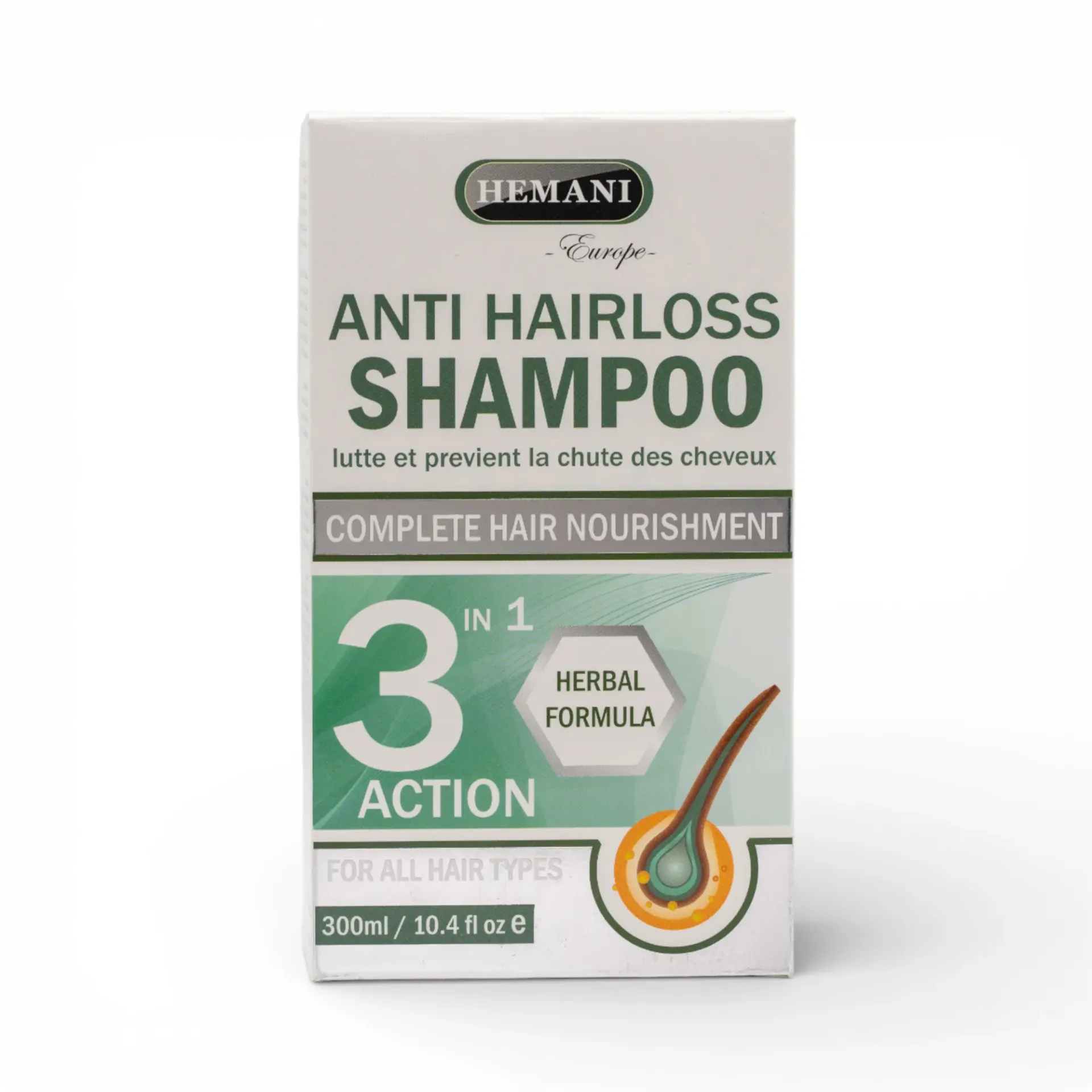 Hemani Anti Hair Loss 3 in 1 Shampoo 300ml