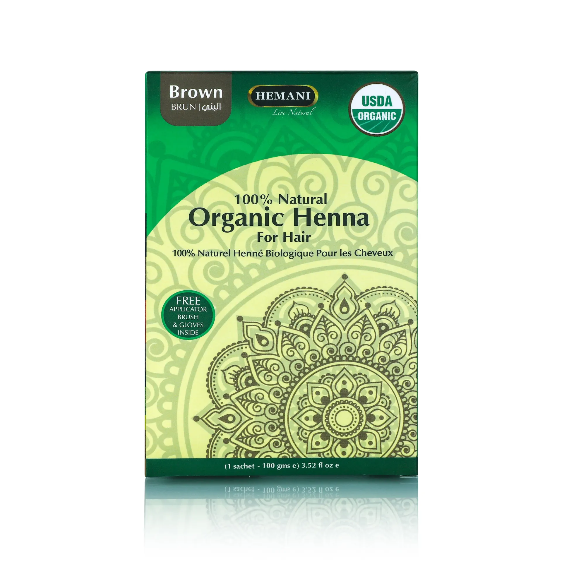 Hemani Organic Henna Brown 100g