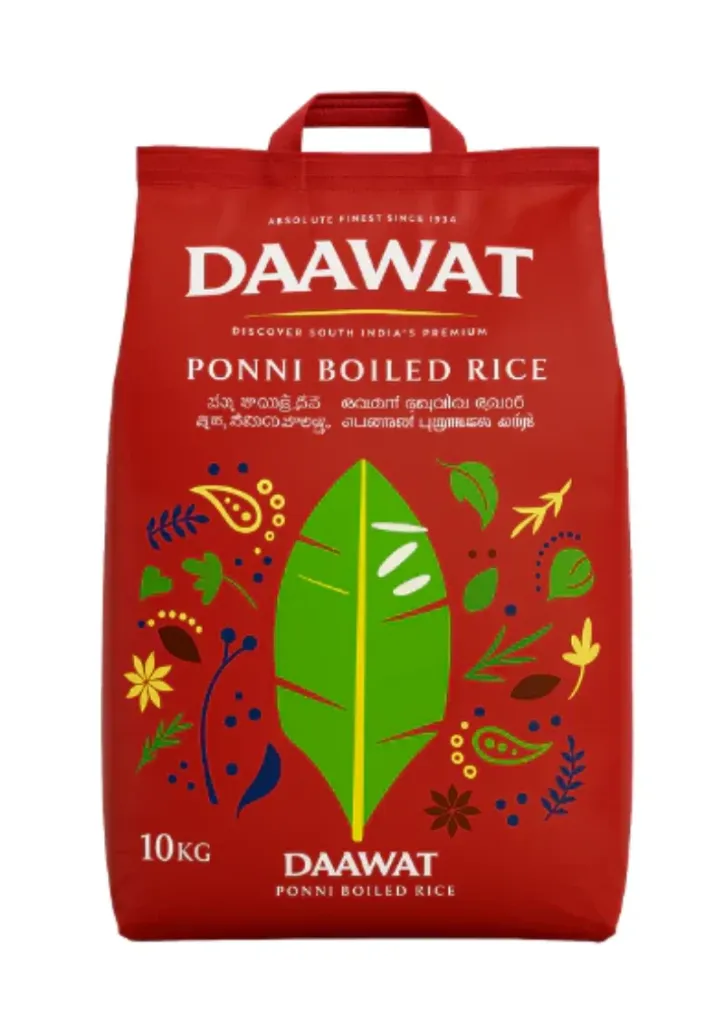 Daawat Ponni Boiled Rice 10kg