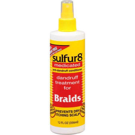[04413] Sulfur 8 Dandruff Medicated Treatment For Braids spray 12oz