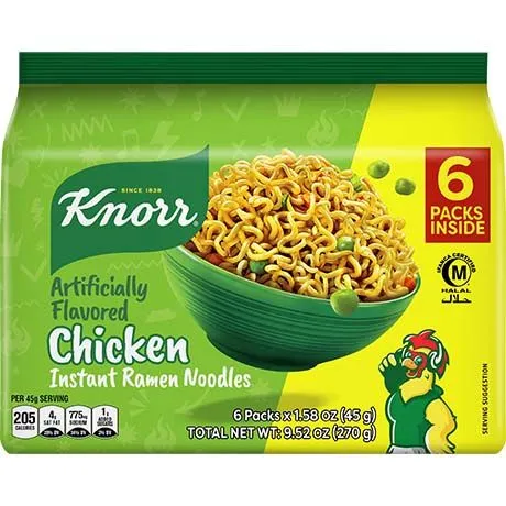 [11213] Knorr Instant Noodles Chicken 6-Pack