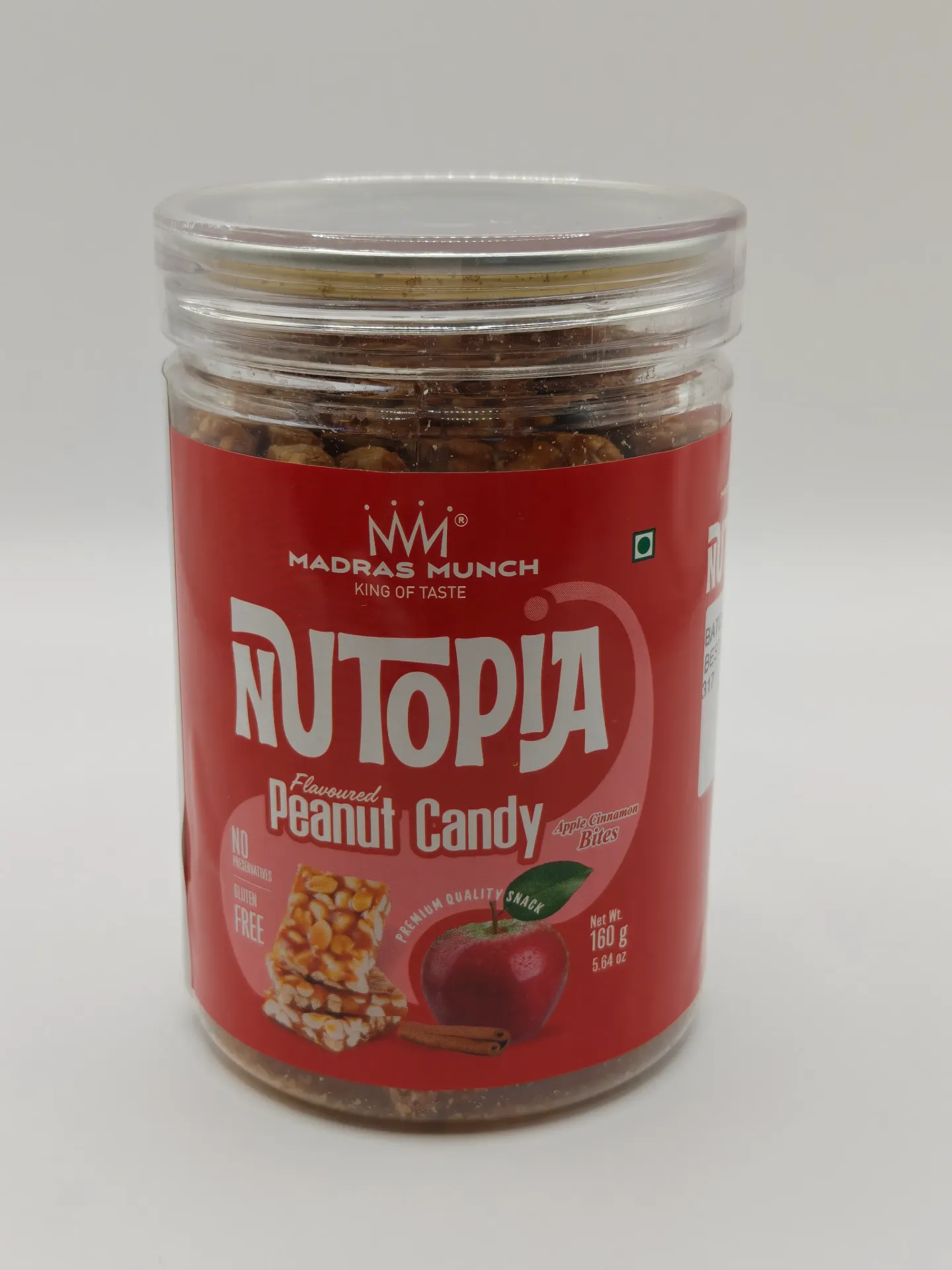 [11139] Nutopia Peanut Candy Apple 160g