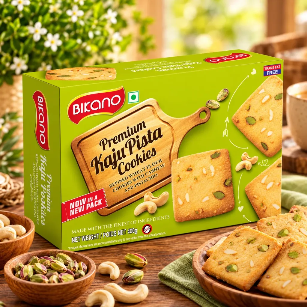 Bikano Premium Cookies Kaju Pista 200g