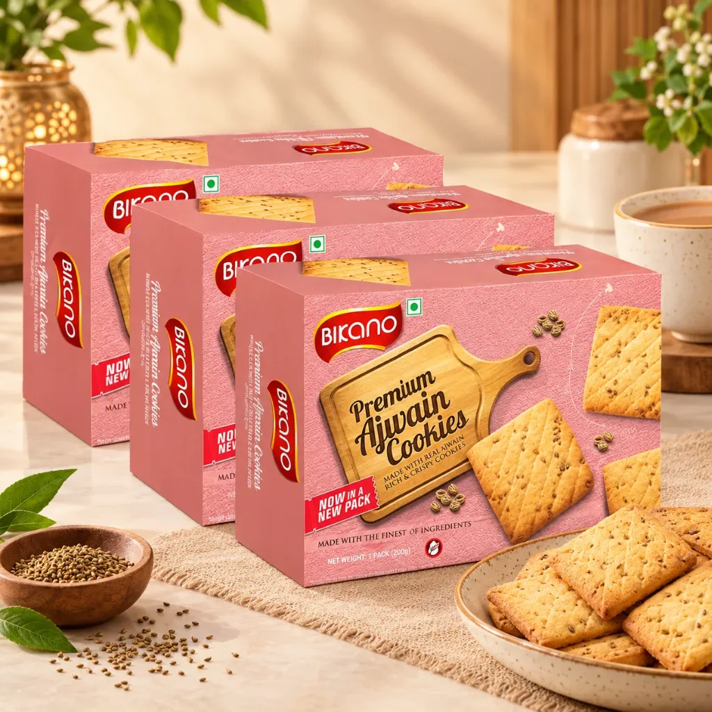 Bikano Premium Cookies Ajwain 200g