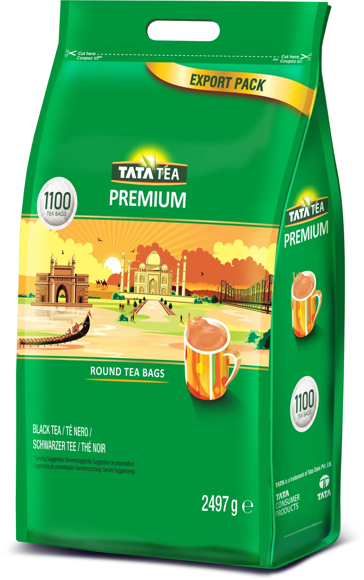 Tata Tea Premium Round Tea Bags  2.497kg ( 1100pc)