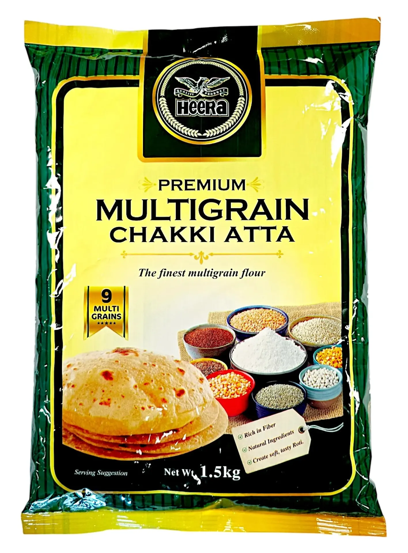 Heera Multigrain Chakki Atta 1,5kg