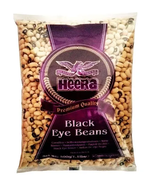 [20196] Heera Black Eye Beans 500g